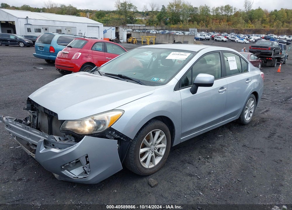 2013 SUBARU IMPREZA 2.0I PREMIUM VIN: JF1GJAC67DH027534