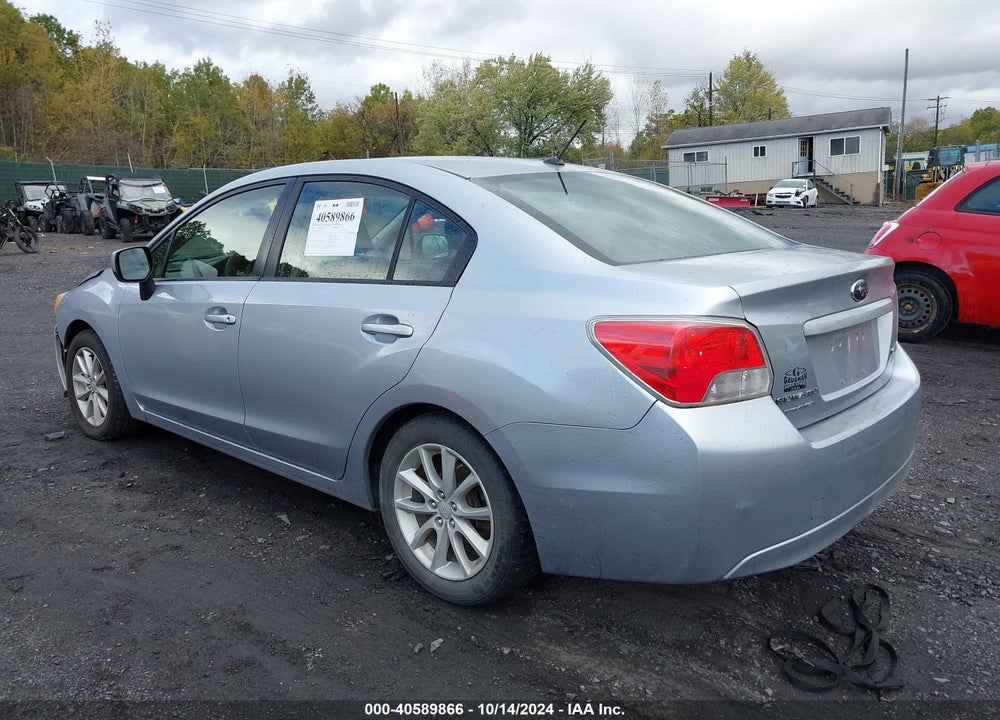 2013 SUBARU IMPREZA 2.0I PREMIUM VIN: JF1GJAC67DH027534