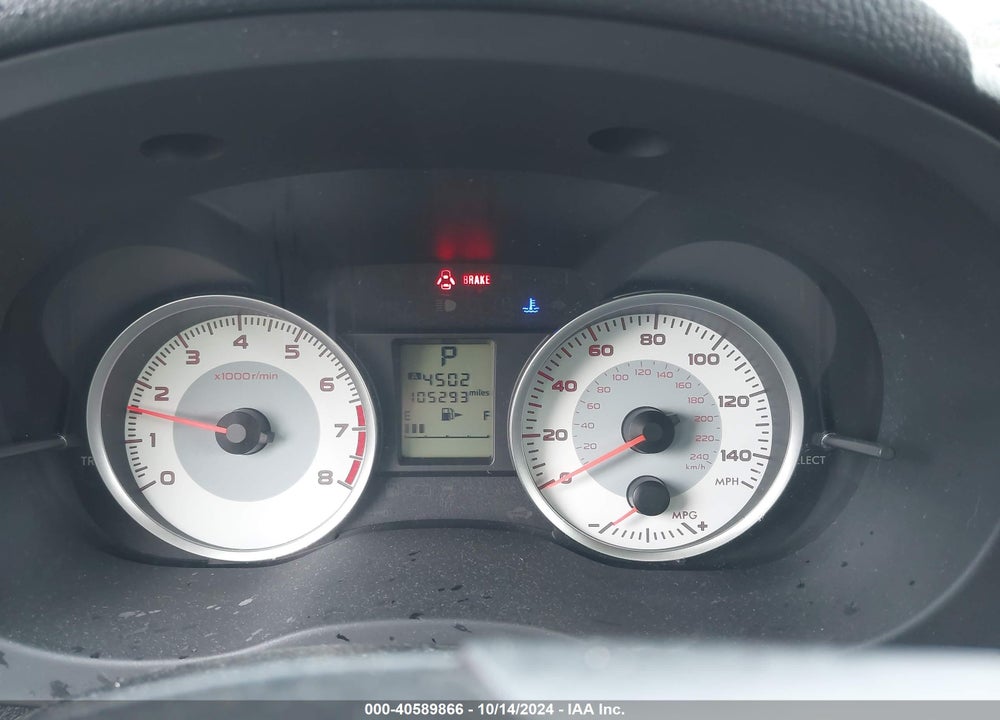 2013 SUBARU IMPREZA 2.0I PREMIUM VIN: JF1GJAC67DH027534