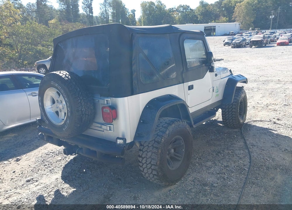 2004 JEEP WRANGLER SPORT VIN: 1J4FA49S84P720768