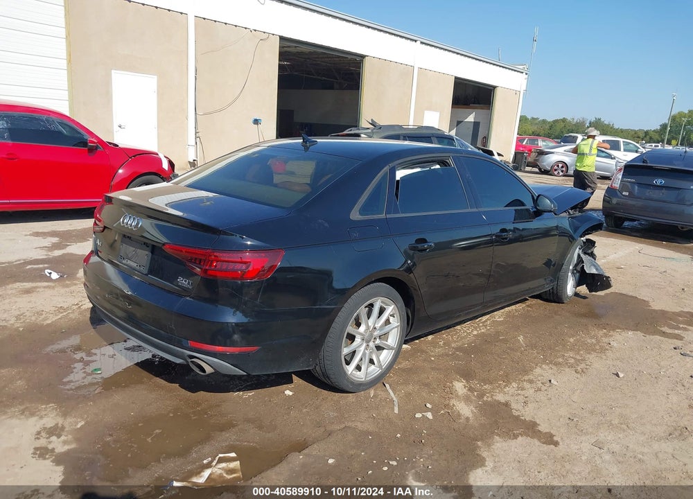 2017 AUDI A4 VIN: WAUANAF4XHN042239