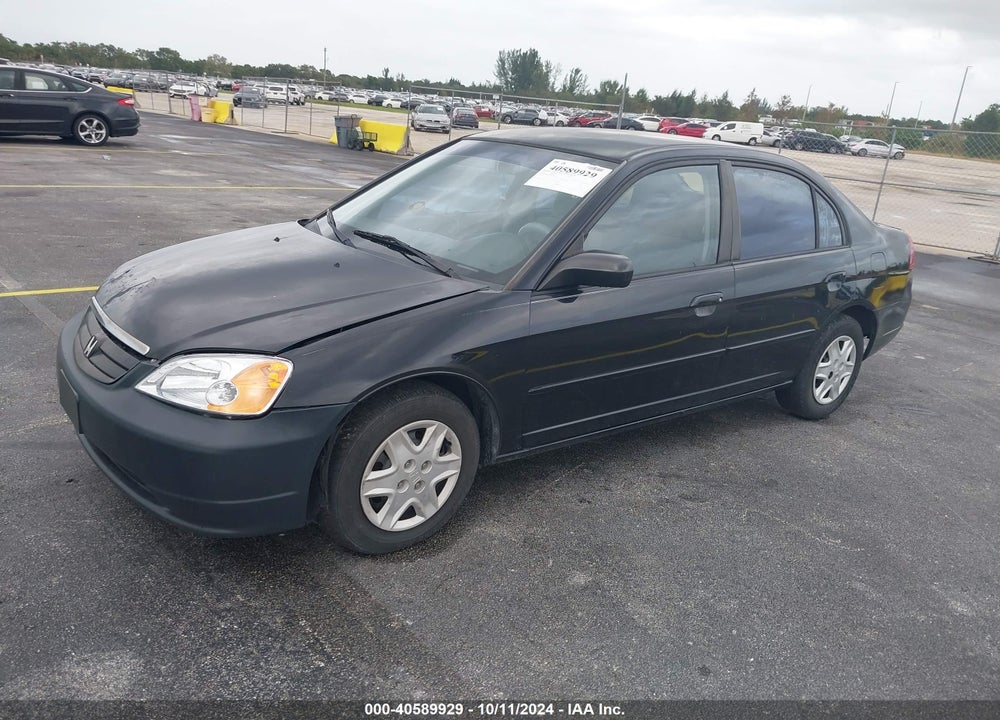2003 HONDA CIVIC LX VIN: 2HGES16563H526739