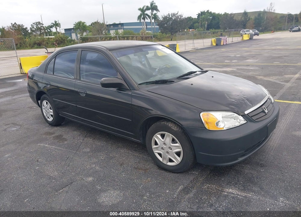 2003 HONDA CIVIC LX VIN: 2HGES16563H526739