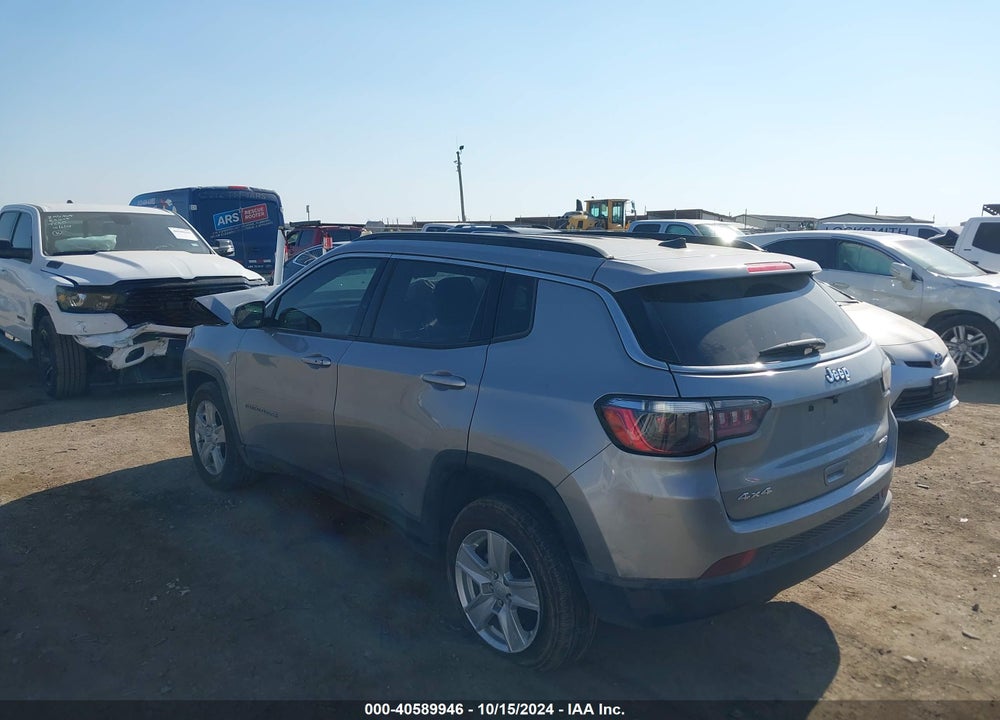 2022 JEEP COMPASS LATITUDE 4X4 VIN: 3C4NJDBB3NT210353