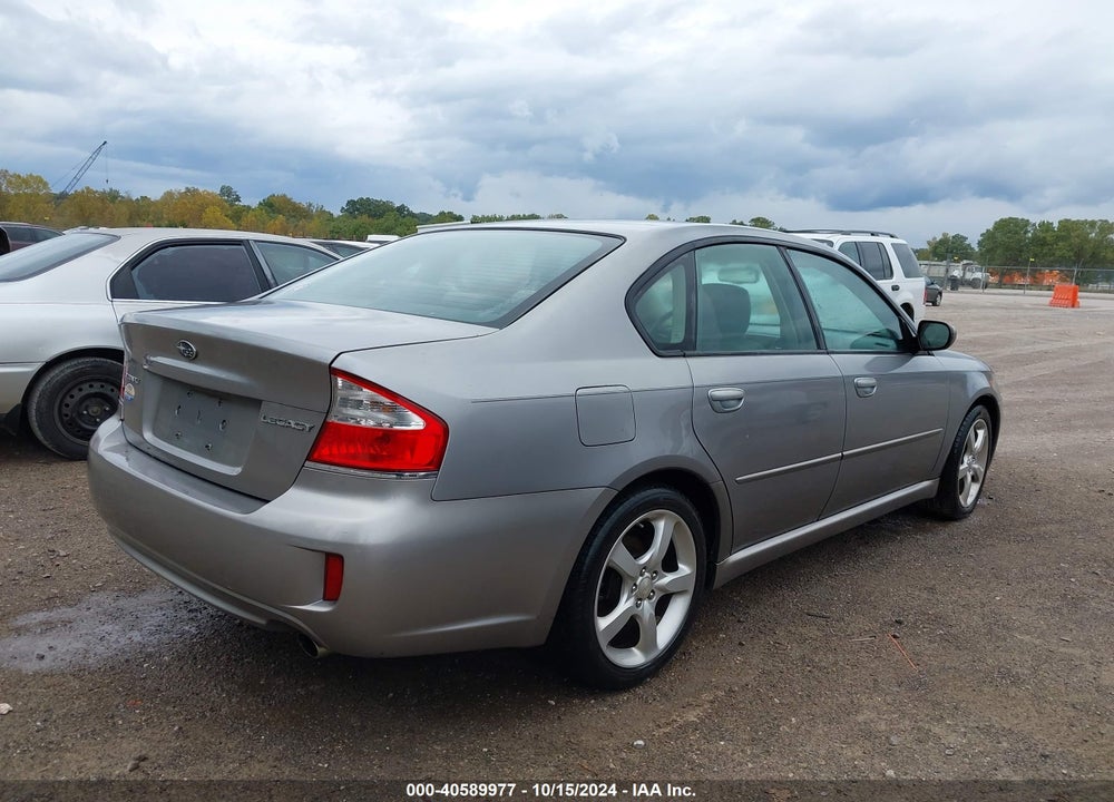 2008 SUBARU LEGACY 2.5I VIN: 4S3BL616087224152