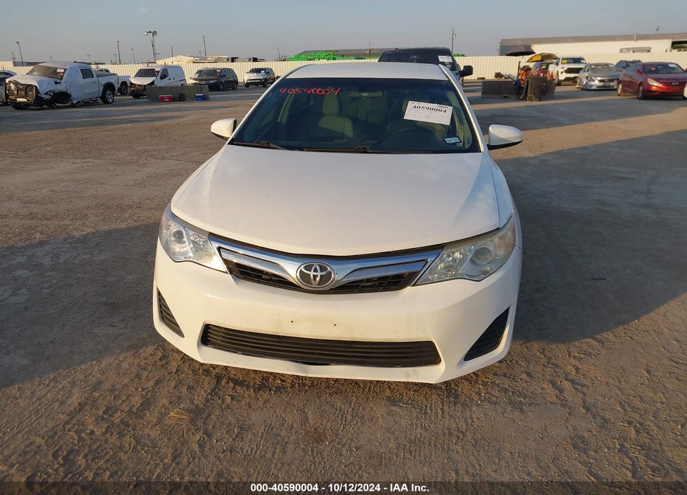 2012 TOYOTA CAMRY LE VIN: 4T1BF1FK3CU516853