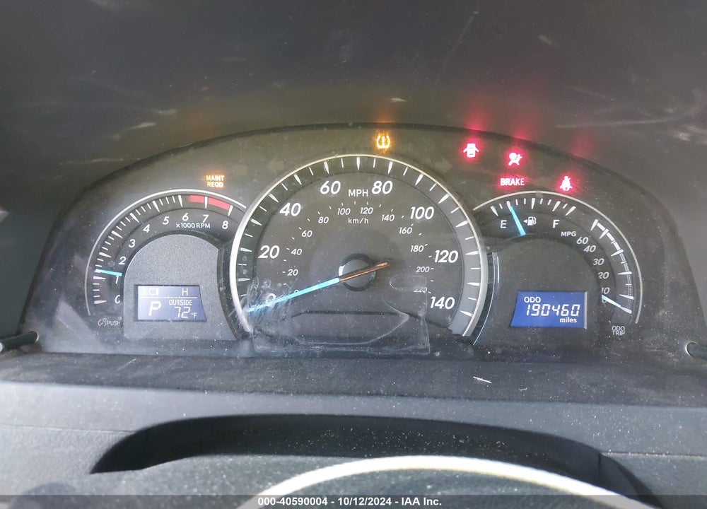 2012 TOYOTA CAMRY LE VIN: 4T1BF1FK3CU516853