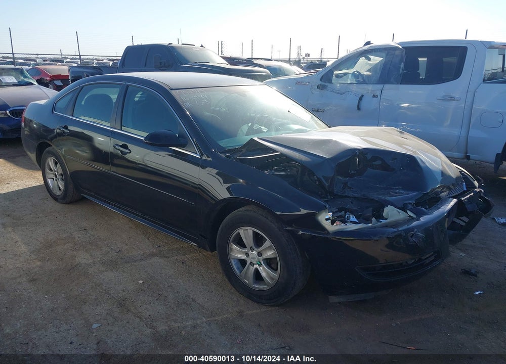 2013 CHEVROLET IMPALA LS VIN: 2G1WF5E31D1250357