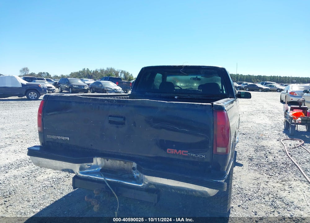 1995 GMC SIERRA K1500 VIN: 2GTEK19K7S1521864
