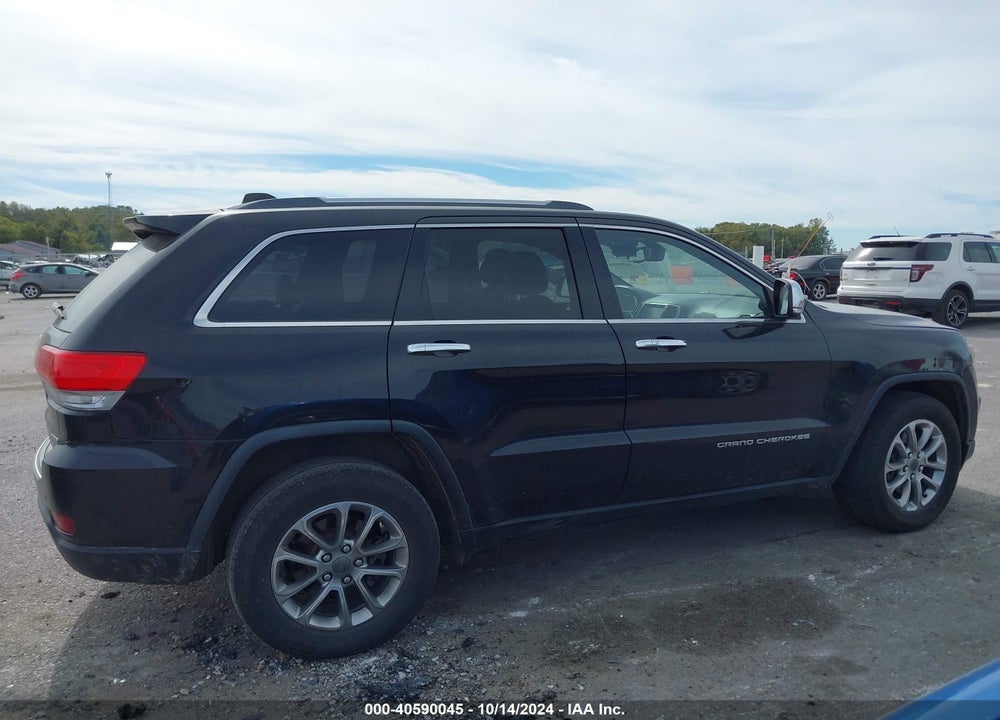 2014 JEEP GRAND CHEROKEE LIMITED VIN: 1C4RJFBG4EC125865