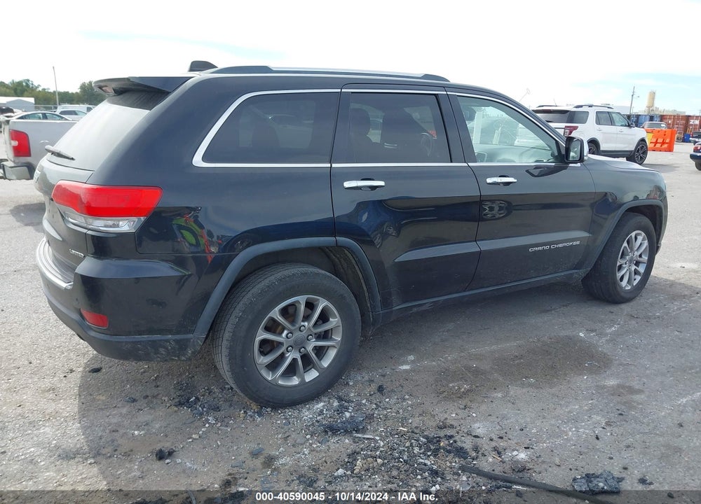 2014 JEEP GRAND CHEROKEE LIMITED VIN: 1C4RJFBG4EC125865