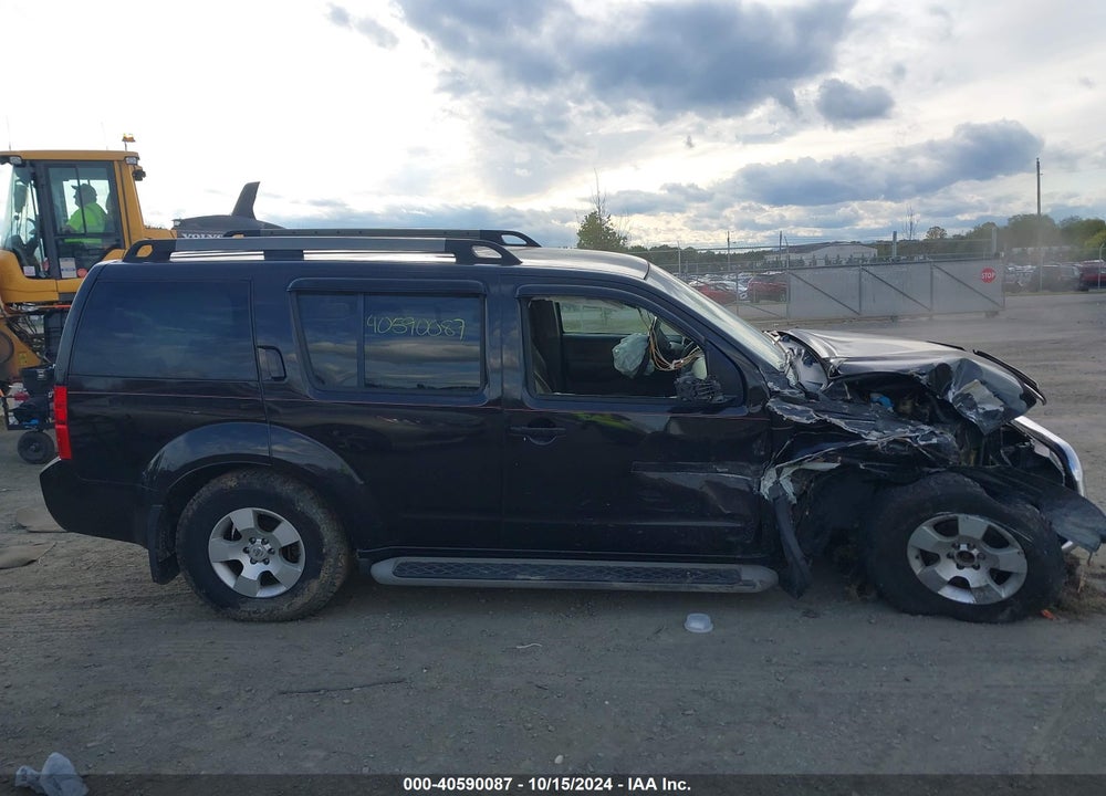 2011 NISSAN PATHFINDER S VIN: 5N1AR1NB5BC611813