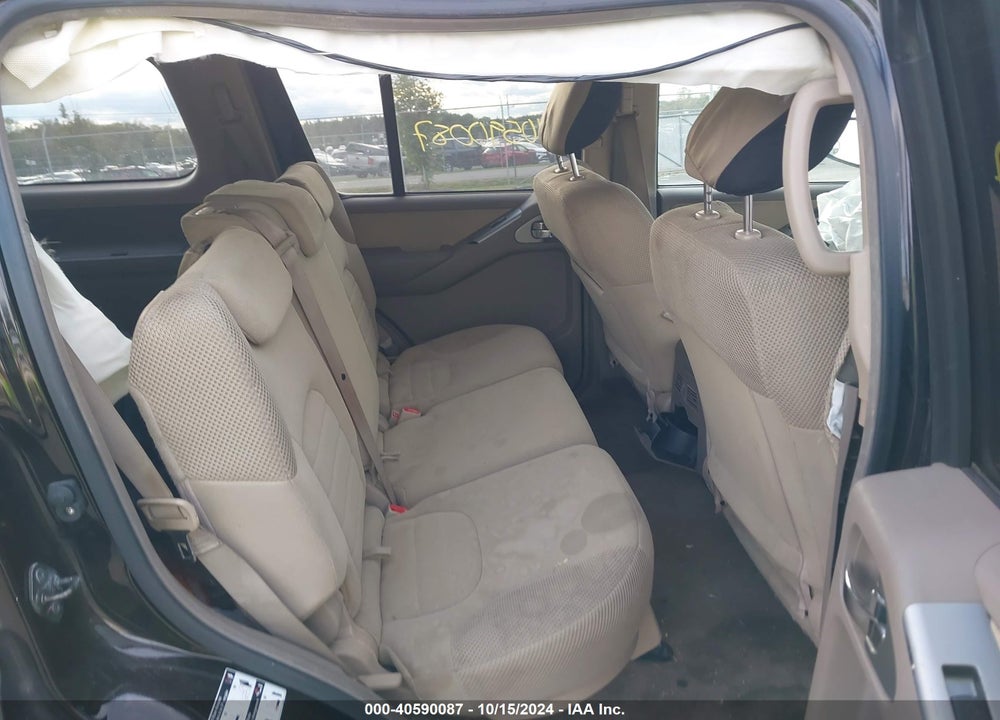 2011 NISSAN PATHFINDER S VIN: 5N1AR1NB5BC611813