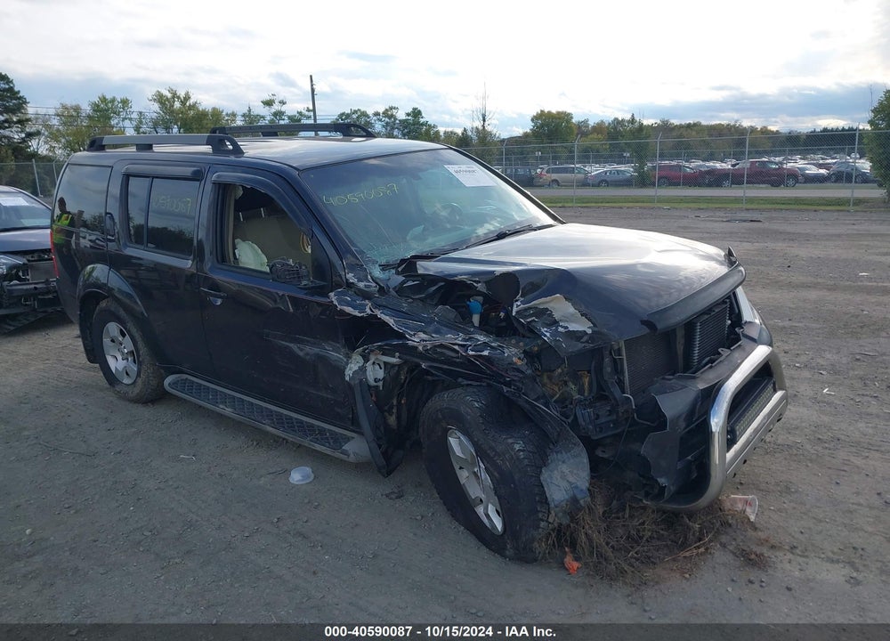 2011 NISSAN PATHFINDER S VIN: 5N1AR1NB5BC611813