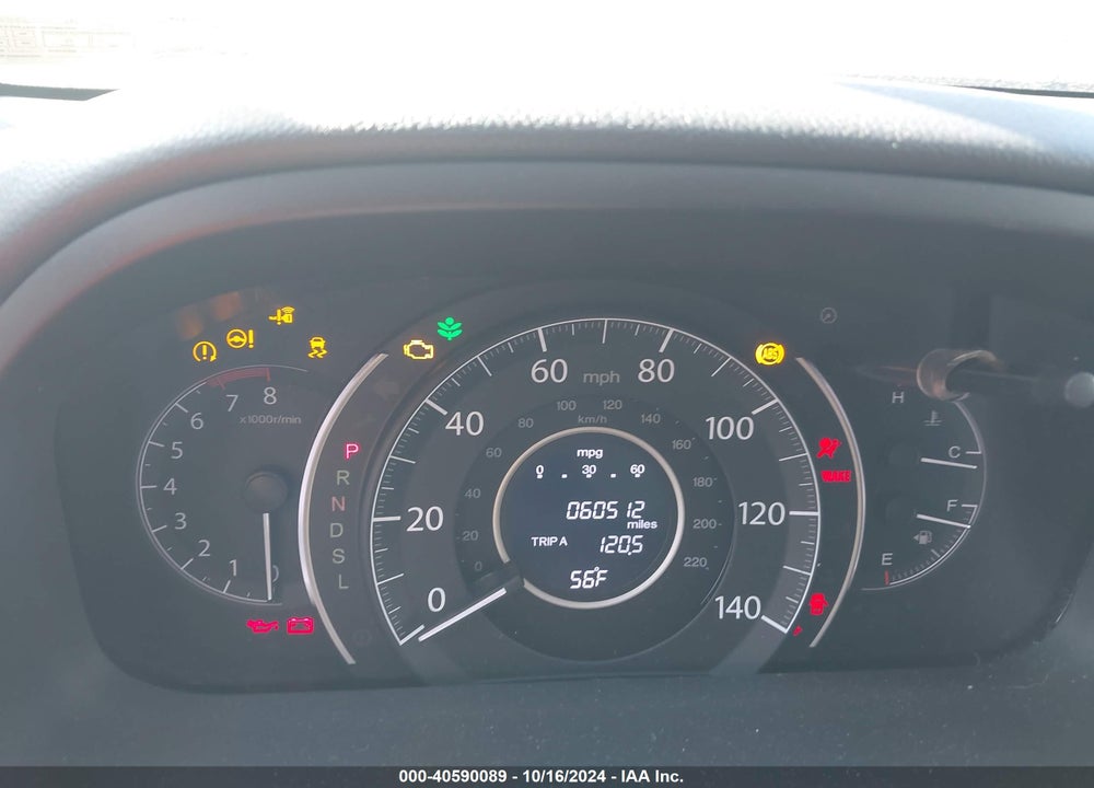 2016 HONDA CR-V EX VIN: 2HKRM4H56GH728826