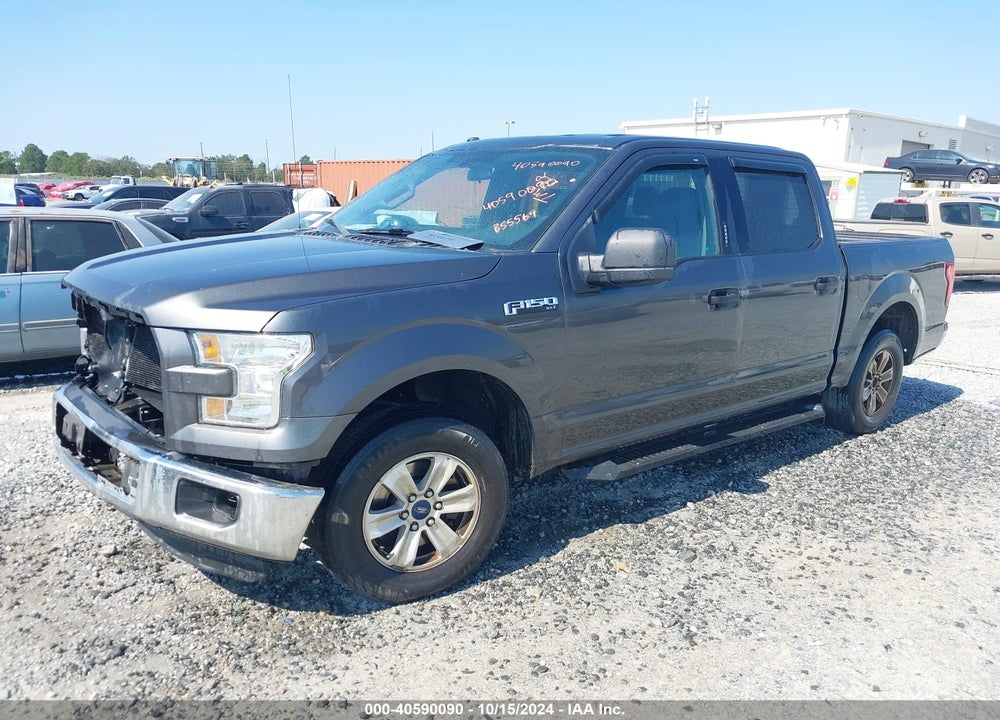 2016 FORD F-150 XLT VIN: 1FTEW1C82GFB55569