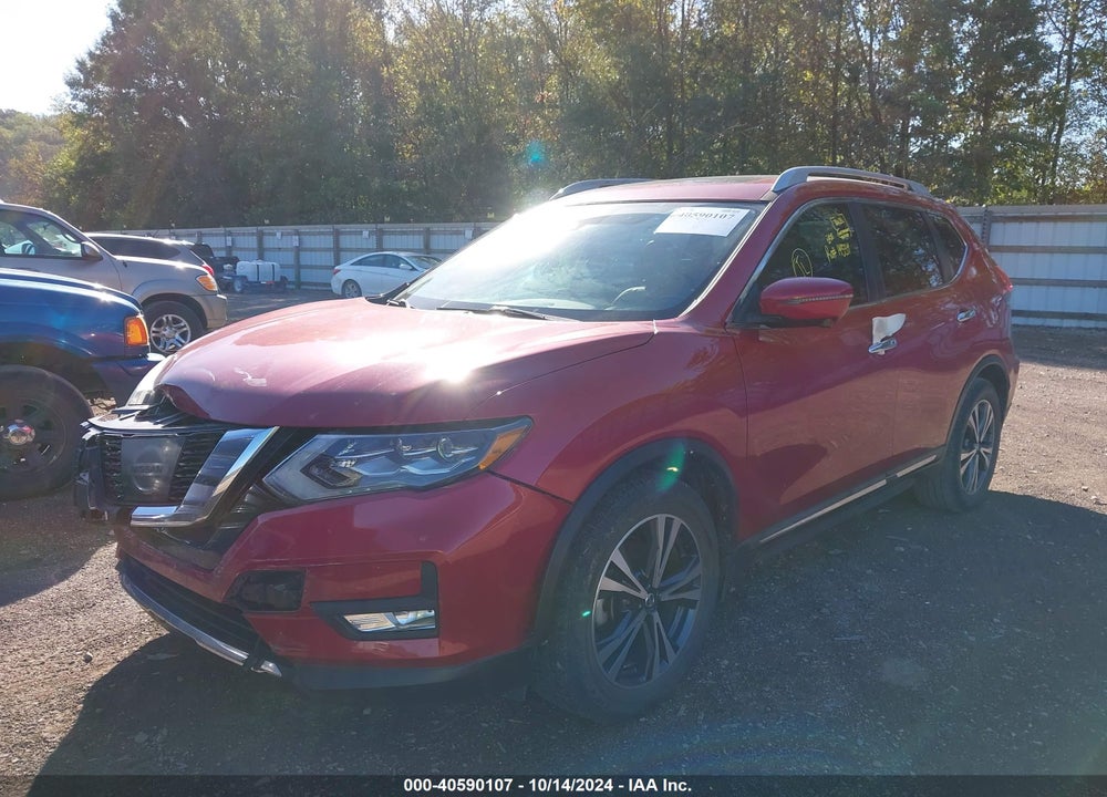 2017 NISSAN ROGUE SL VIN: 5N1AT2MTXHC855306