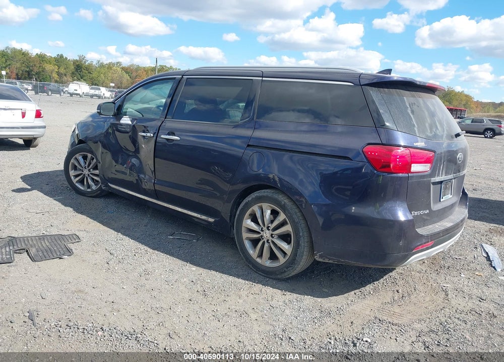 2018 KIA SEDONA SX LIMITED VIN: KNDME5C13J6352069