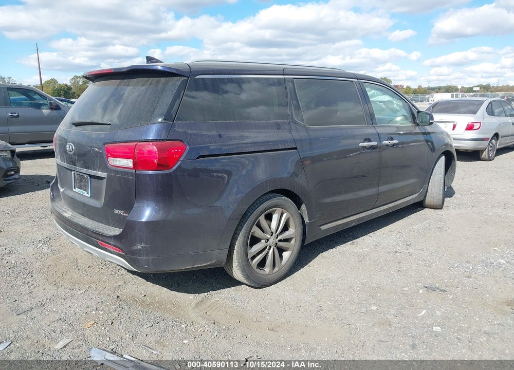 2018 KIA SEDONA SX LIMITED VIN: KNDME5C13J6352069