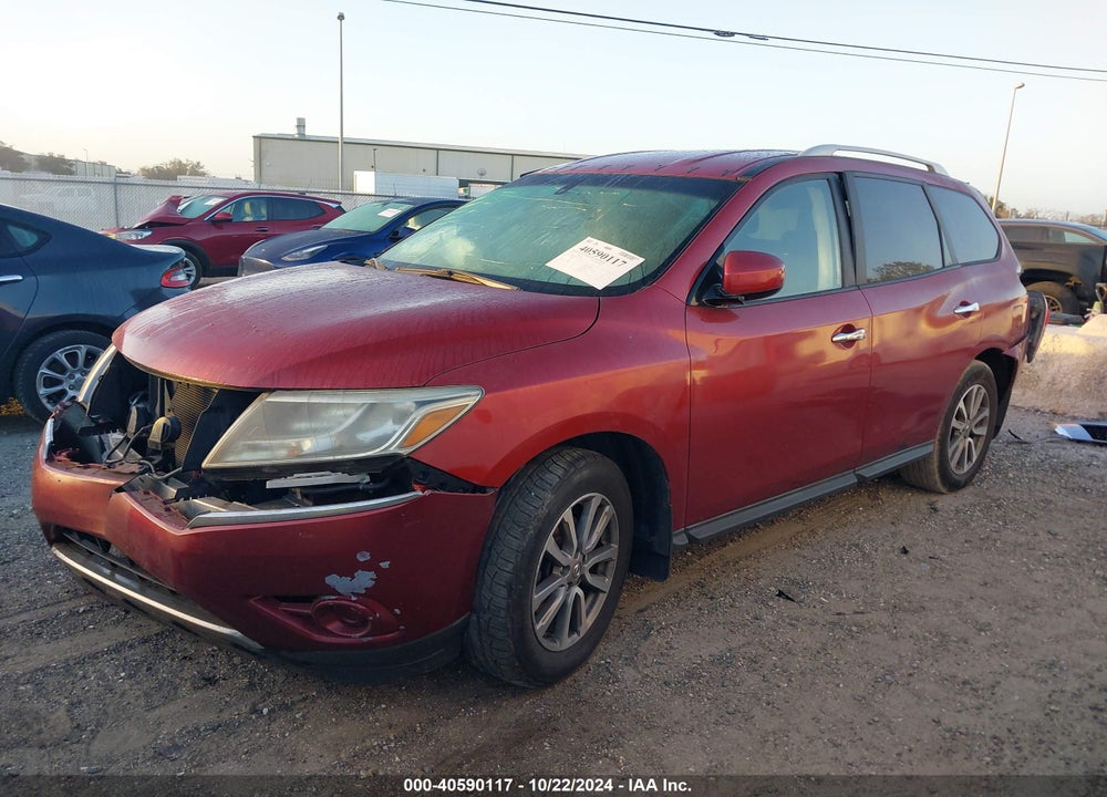 2015 NISSAN PATHFINDER S VIN: 5N1AR2MN7FC647719