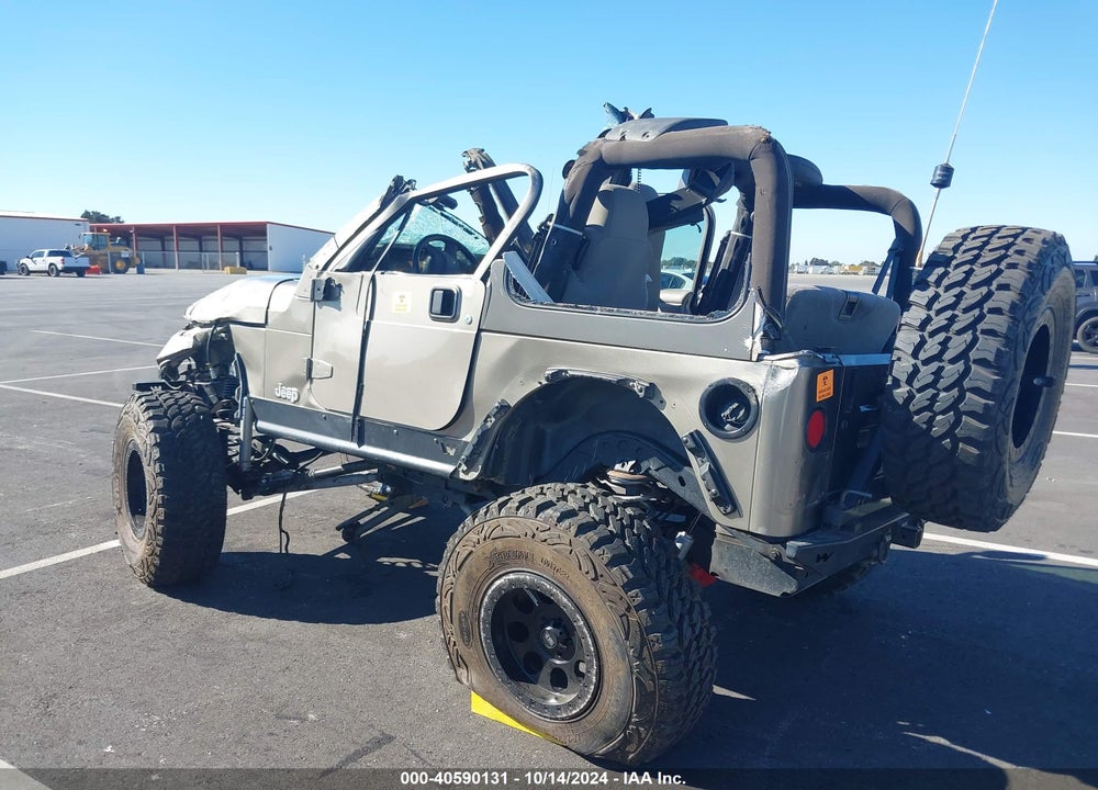 2003 JEEP WRANGLER RUBICON VIN: 1J4FA69S93P321507