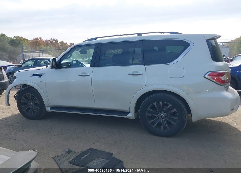 2019 NISSAN ARMADA PLATINUM VIN: JN8AY2NC7K9586484