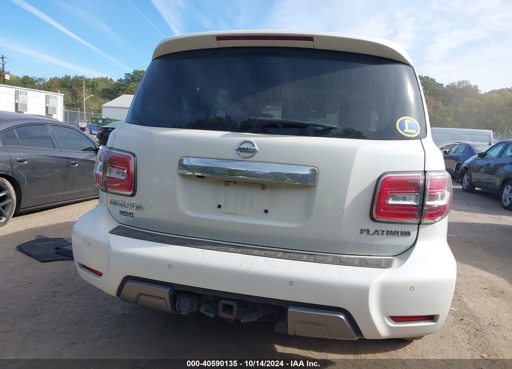 2019 NISSAN ARMADA PLATINUM VIN: JN8AY2NC7K9586484