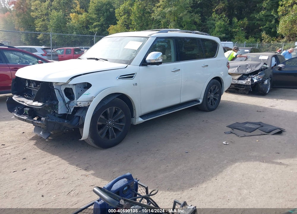 2019 NISSAN ARMADA PLATINUM VIN: JN8AY2NC7K9586484