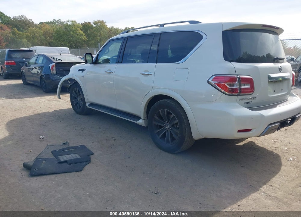 2019 NISSAN ARMADA PLATINUM VIN: JN8AY2NC7K9586484