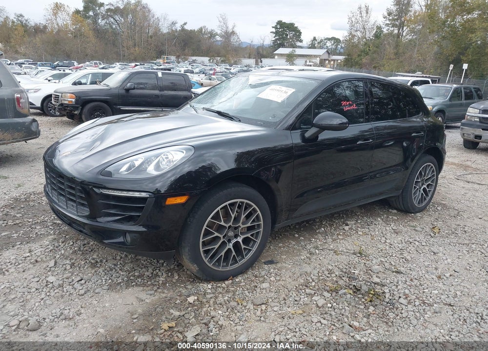 2017 PORSCHE MACAN S VIN: WP1AB2A51HLB13498