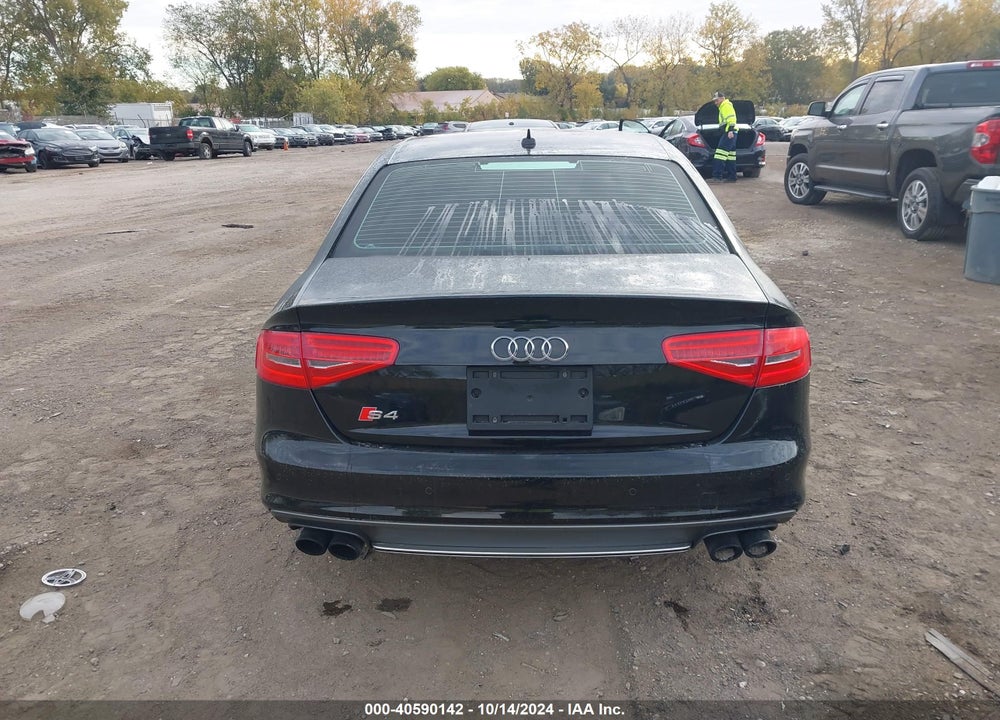 2015 AUDI S4 3.0T PREMIUM PLUS VIN: WAUBGAFL5FA015301