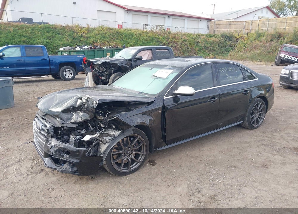 2015 AUDI S4 3.0T PREMIUM PLUS VIN: WAUBGAFL5FA015301