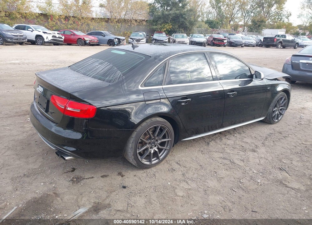 2015 AUDI S4 3.0T PREMIUM PLUS VIN: WAUBGAFL5FA015301