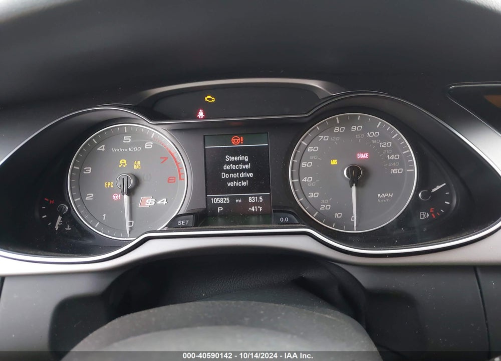 2015 AUDI S4 3.0T PREMIUM PLUS VIN: WAUBGAFL5FA015301