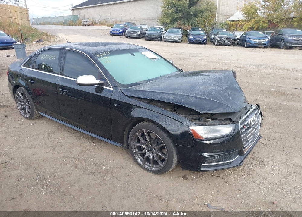2015 AUDI S4 3.0T PREMIUM PLUS VIN: WAUBGAFL5FA015301