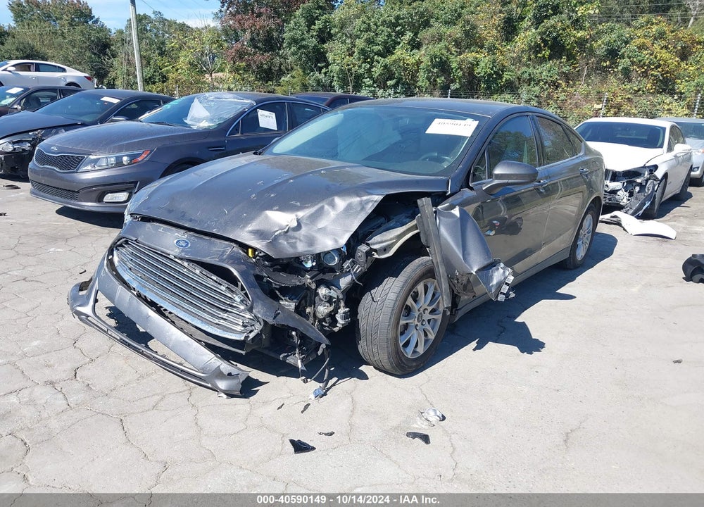 2016 FORD FUSION S VIN: 3FA6P0G75GR311108