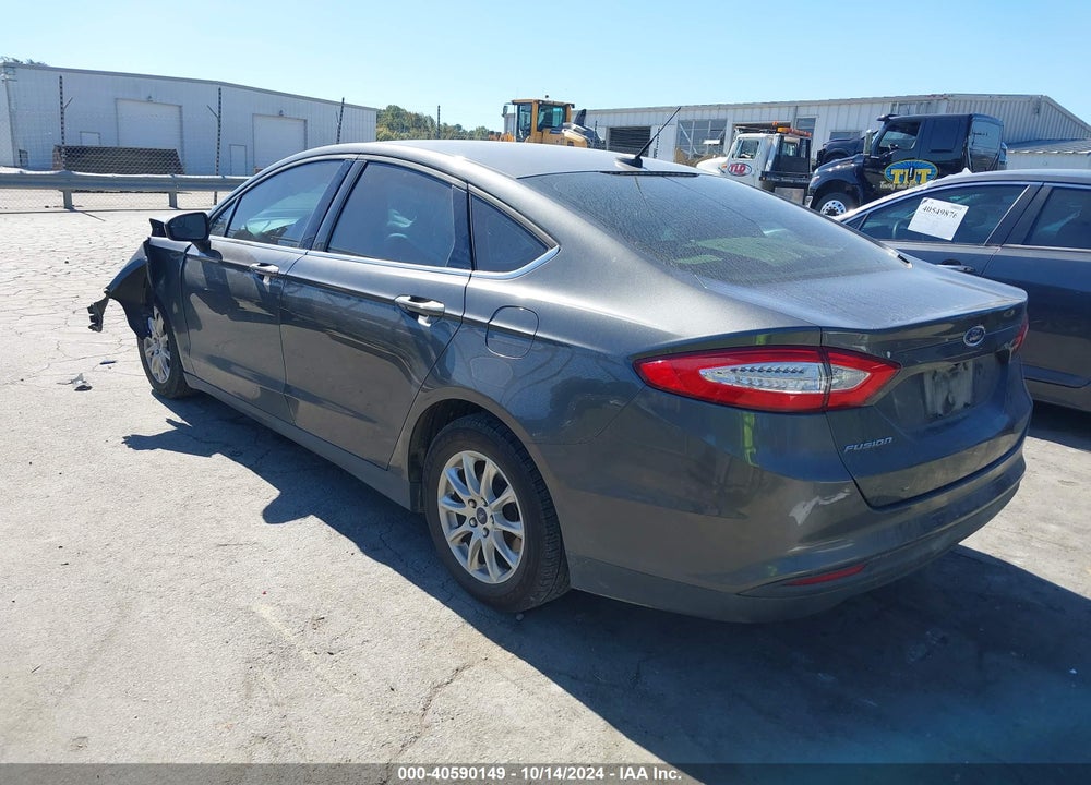 2016 FORD FUSION S VIN: 3FA6P0G75GR311108