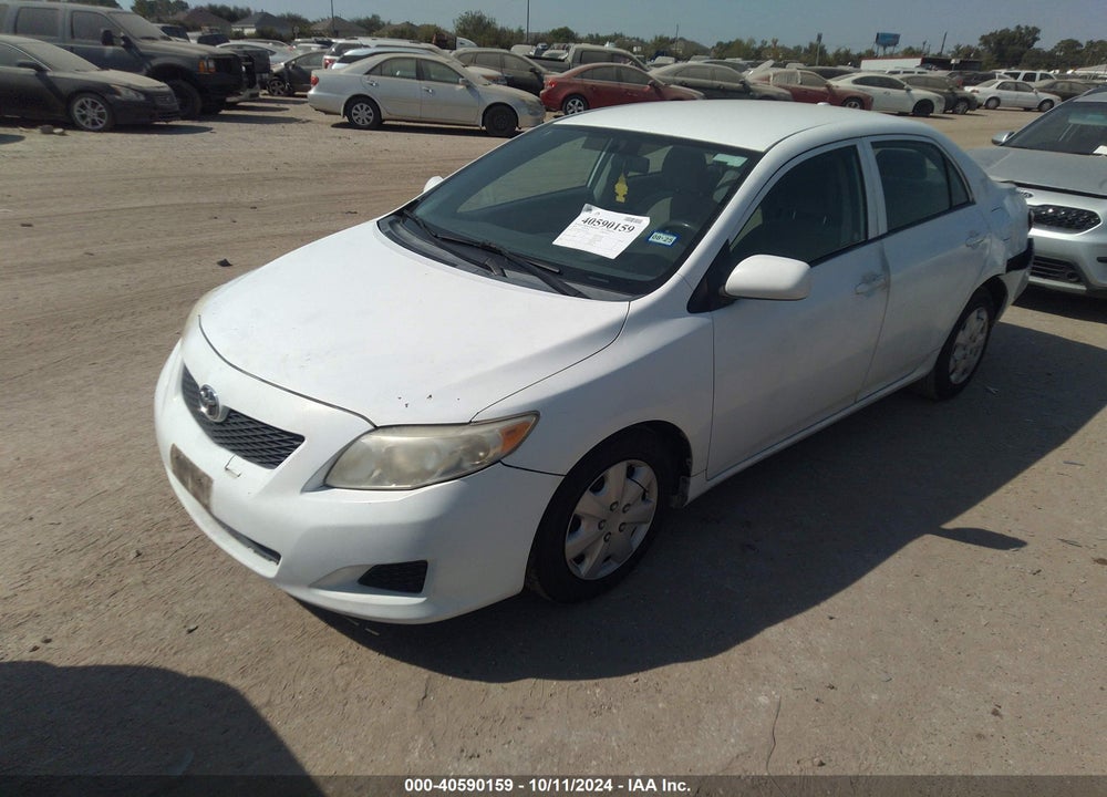 2010 TOYOTA COROLLA LE VIN: 2T1BU4EEXAC363423
