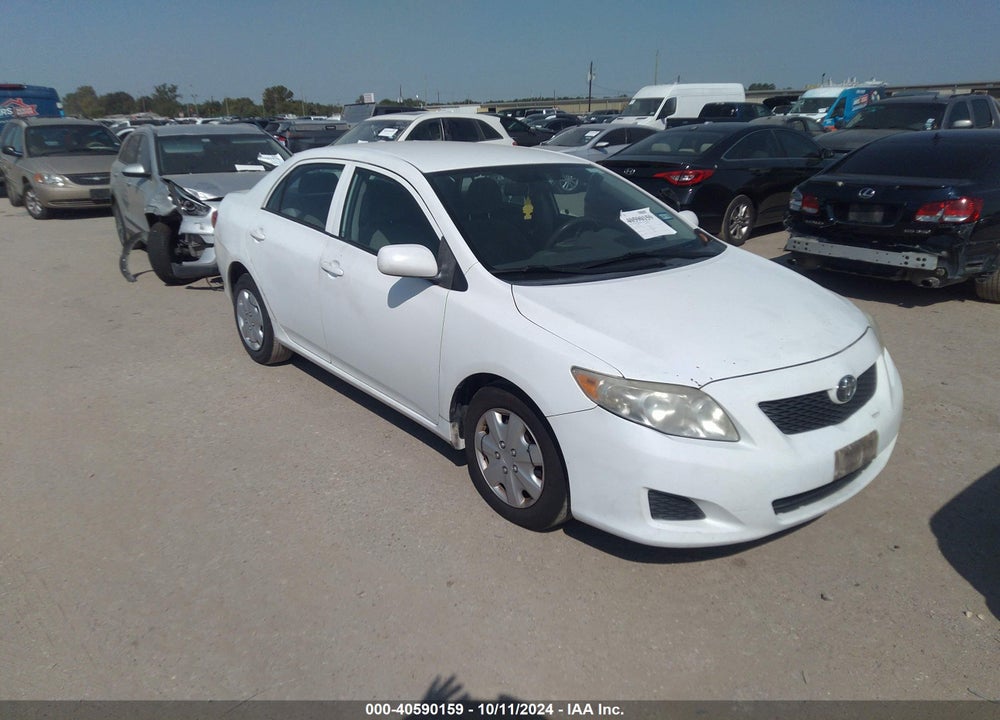 2010 TOYOTA COROLLA LE VIN: 2T1BU4EEXAC363423