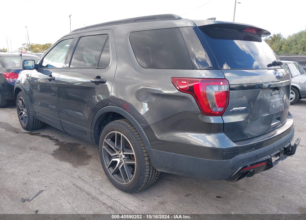 2017 FORD EXPLORER SPORT VIN: 1FM5K8GT8HGD23645