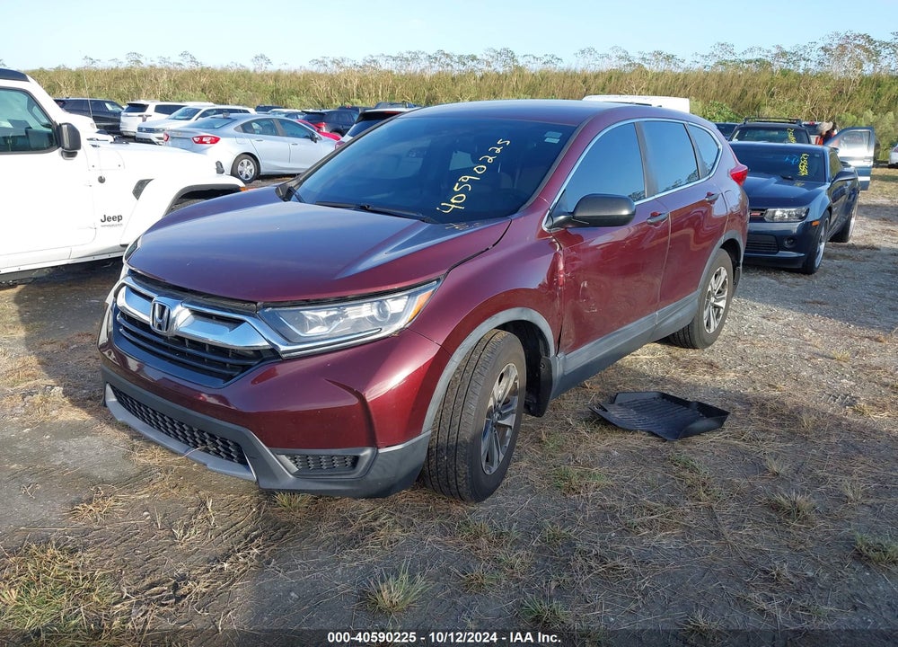 2019 HONDA CR-V LX VIN: 2HKRW5H32KH405798