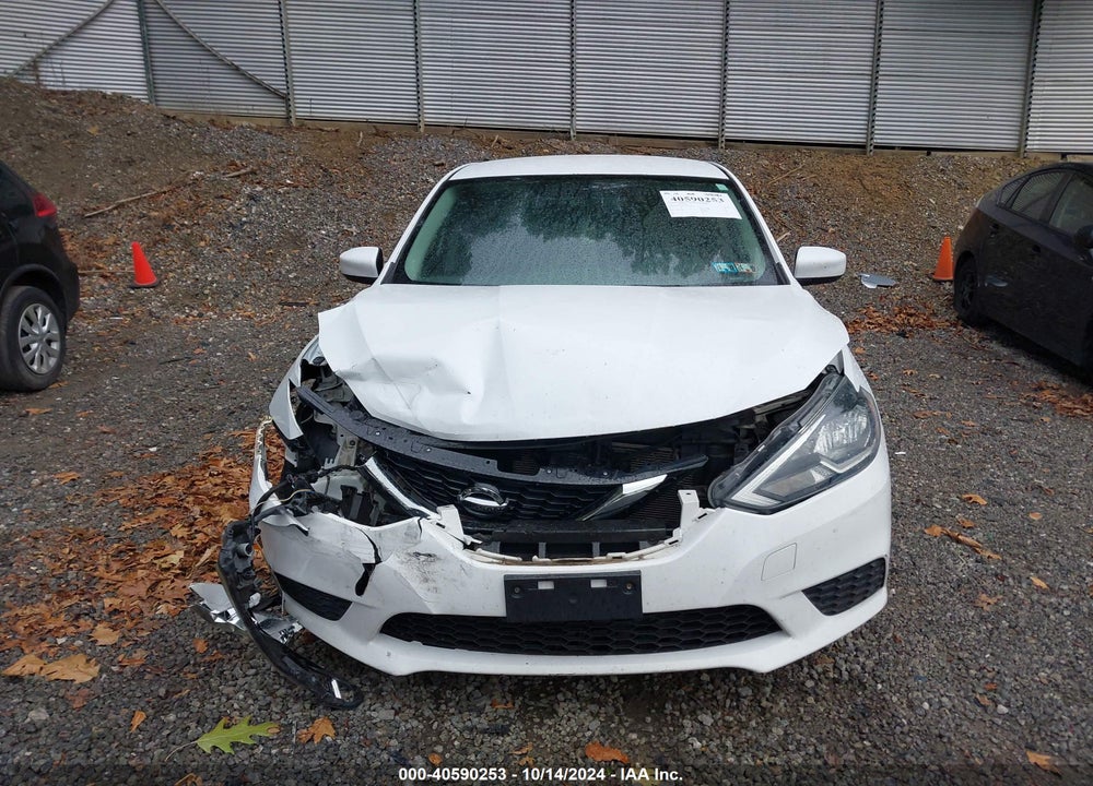 2017 NISSAN SENTRA SV VIN: 3N1AB7AP1HY359865