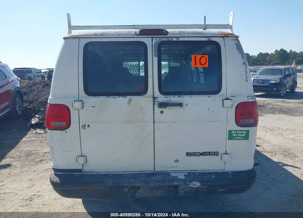 2000 DODGE RAM VAN 1500 CONVERSION VIN: 2B7HB11YXYK171033