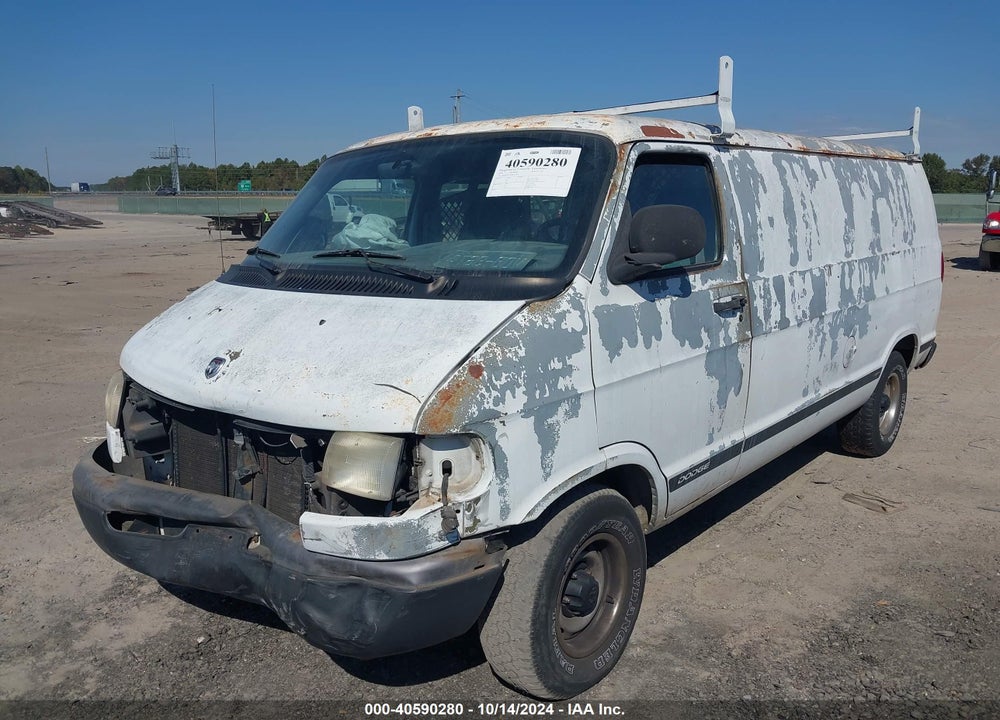 2000 DODGE RAM VAN 1500 CONVERSION VIN: 2B7HB11YXYK171033