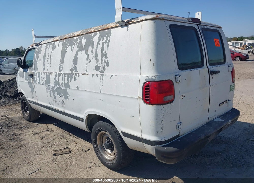 2000 DODGE RAM VAN 1500 CONVERSION VIN: 2B7HB11YXYK171033