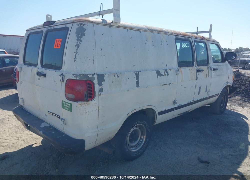 2000 DODGE RAM VAN 1500 CONVERSION VIN: 2B7HB11YXYK171033