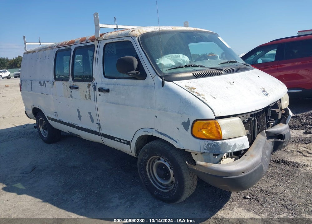 2000 DODGE RAM VAN 1500 CONVERSION VIN: 2B7HB11YXYK171033