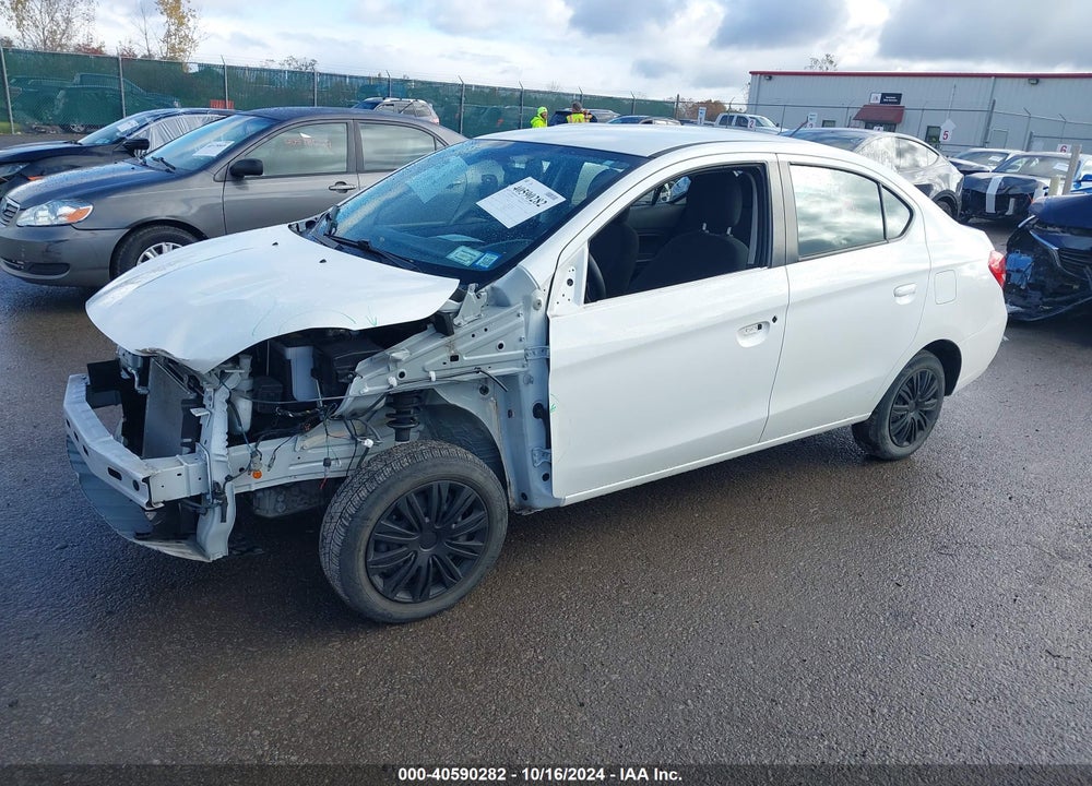 2019 MITSUBISHI MIRAGE G4 ES VIN: ML32F3FJXKHF10844