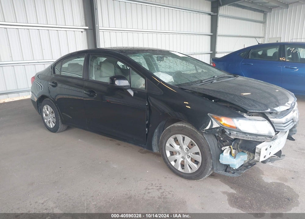 2012 HONDA CIVIC LX VIN: 19XFB2F53CE094180