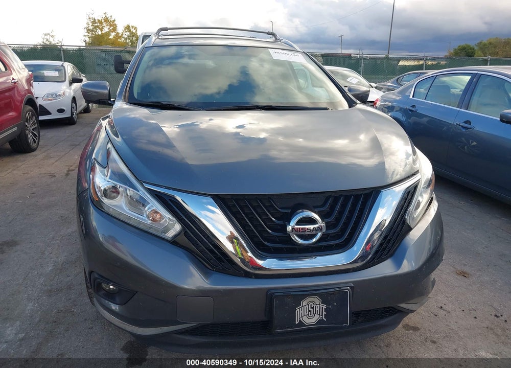 2017 NISSAN MURANO PLATINUM VIN: 5N1AZ2MH4HN116513